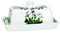 Portmeirion Botanic Garden Covered Butter,18cm x 13cm/7 x 5