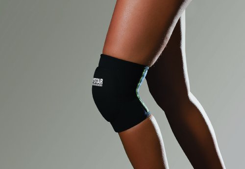 Derbystar Kinder Knieschutz Handball, XL, schwarz grau grün, 7203060000