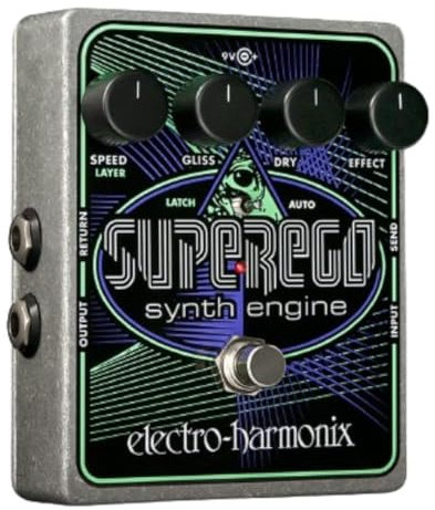 Electro Harmonix SuperEgo Synth Guitar Effects Pedal - Effetti per chitarra