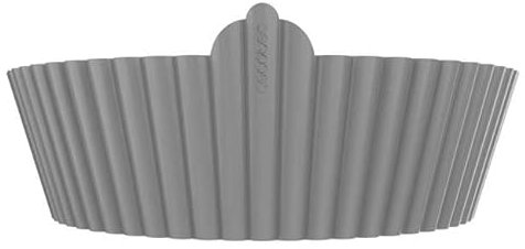 Cecotec Pack 3 Moldes Silicona Circulares para Airfryer de 5-8L Cecofry Bucket Pack Accessories. Silicona Libre de BPA, Reutilizable, Temperaturas desde -40 °C hasta +250 °C, Fácil Limpieza, 22x6cm