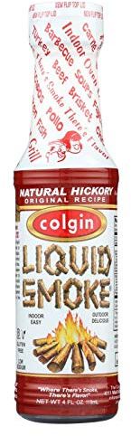 COLGIN LIQUID SMOKE NATURAL HICKORY FLAVOUR 1 x 118 ml BOTTLE AMERICAN IMPORT