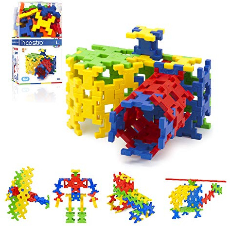 Incastro- Gioco Educativo, Ispirato al Metodo Montessori, Giocattoli Interattivi. Mattoncino Unico, Puzzle, Bambini 5,6,7,8,9,10 Anni, Multicolore, 014