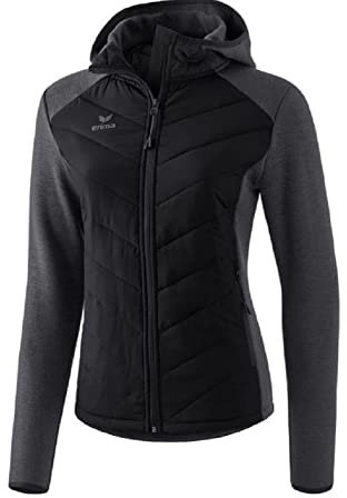 Erima Damen Steppjacke Function (2061907), schwarz, 36