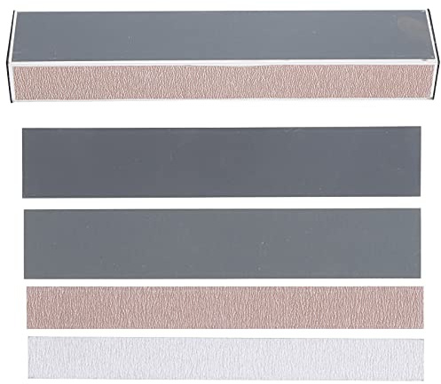 Guitar Leveling Bar, Guitar Fret Polishing Kit Fret Sanding Leveler Beam Fingerboard Luthier Tools for Leveling Of Frets (400, 600, 1000, 1200 Coarse Sand)