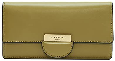 Liebeskind Berlin Penelope 2 Slam Geldbörse, Large (HxBxT 10cm x 18.5cm x 2.5cm), Matcha
