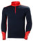 Helly Hansen Mens Lifa Merino Midweight 1/2 Zip Baselayer Jacket, Navy, M EU