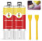 Pasta per Riparazioni Metalliche, 100g A+B Colla Bicomponente per Metallo, Metal Repair Paste, Colla AB per Riparazioni di Colate, Pasta di Riparazione in Metallo, Colla per Saldare i Metalli (2)