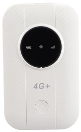 Modem Router WiFi LTE 4G, Hotspot 300 Mbps Fino a 10 Dispositivi, Slot per Scheda SIM, Batteria da 3650 MAh, Wireless Portatile per Viaggi, Viaggi di Lavoro