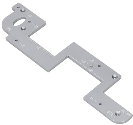 Sxhlseller Aluminiumlegering med Hög Noggrannhet 6 Mm Silver Träbearbetning Spårskärare för Skåpdörrpaneler