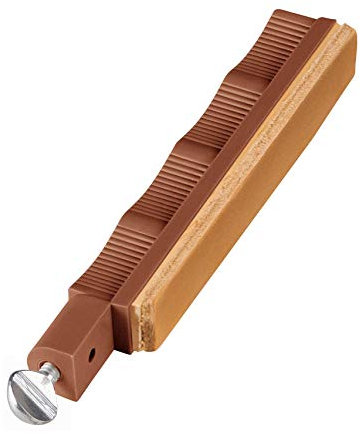 Lansky Unisex – Erwachsene, Messerschärfer, Stropping Hone, Wetzstab, braun, Einheitsgröße