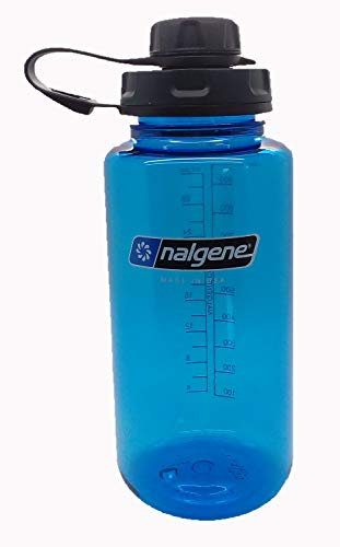Nalgene Flasche 'Everyday Weithals' - 1 L, blau, 'capCAP'-schwarz