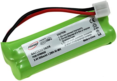 akku-net Akku kompatibel mit Medion Typ GPHC05RN01 NiMH 2,4V 500mAh Schwarz