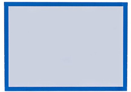 Bi-Office Dokumentenhalter - DIN A3 - Blau, magnetisch - 5 stücke