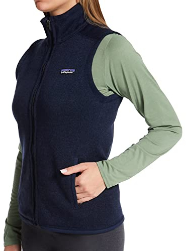 PATAGONIA W's Better Sweater Vest, Pile ad alte prestazioni Donna, New Navy, M