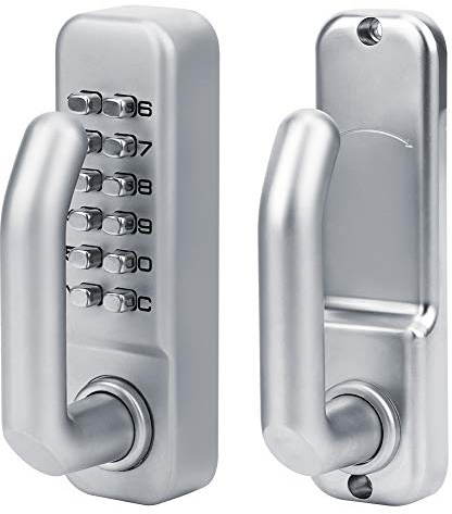 Cerradura de combinación mecánica Puerta de oficina Cerraduras codificadas con contraseña a prueba de agua Seguridad de la puerta Entrada de seguridad para puertas Oficinas en el hogar
