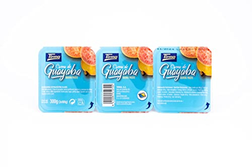 Tirma Crema de Guayaba en Barquetas | Dulce de Guayaba de Canarias | Mermelada de Guayaba | Pasta de Guayaba | Membrillo de Guayaba | 300g