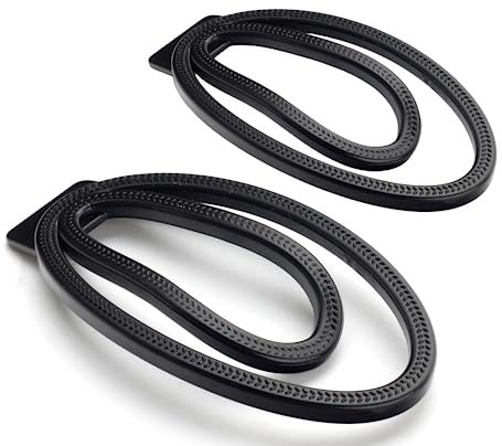 Fufu Clip 2 Pcs Chastity Männlicher Penis Ring Gerät Cock Cage Keuschheitsgerät Sissy Penis Käfig Männlicher Trainer Keuschheits Käfig Penis Übung Sexspielzeug (Black)