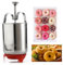 AARNAV Stainless Steel Doughnuts Maker with Stand | Medu Vada Maker Machine with Stand | Medu Vada and Donut Maker Machine For Perfectly Shaped Homemade Donuts and Crispy Medu Vadas