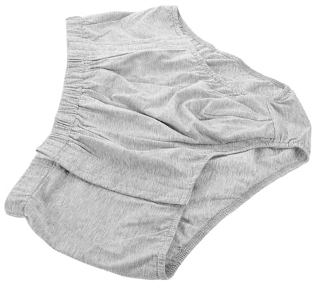 COLLBATH Mutande Incontinenza Uomo in Cotone Design Slip Triangolare, Morbide e Traspiranti per Riabilitazione e Comfort Post Operatorio