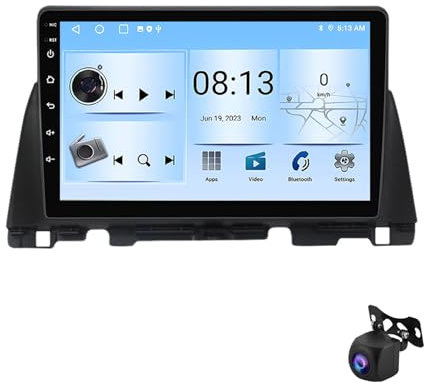 Android 13 Voiture Navigation Stéréo Lecteur Multimédia pour KIA K5 Optima 2015-2019 9 Pouces HD IPS Écran Tactile Radio avec WiFi Bluetooth Support Commande au Volant RDS(T 4G+WiFi 8Core 8G+128G)