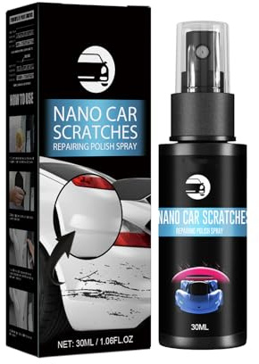 Mnozreo Spray Eliminación Arañazos Pintura Coche,30ML,1PC,Nano Spray de Alta Protección para Coche,Revestimiento Cerámica Para Coche