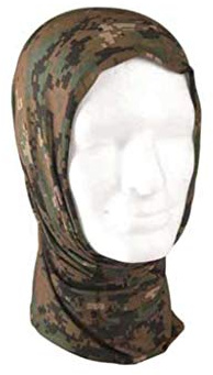 Mil-Tec Multifunktionstuch Headgear (AT-Digital) • Schlauchtuch Herren & Damen • Atmungsaktiver Loopschal & Gesichtsschutz • Outdoor Tuch, Sturmhaube, Halsband & Kopftuch • Einheitsgröße