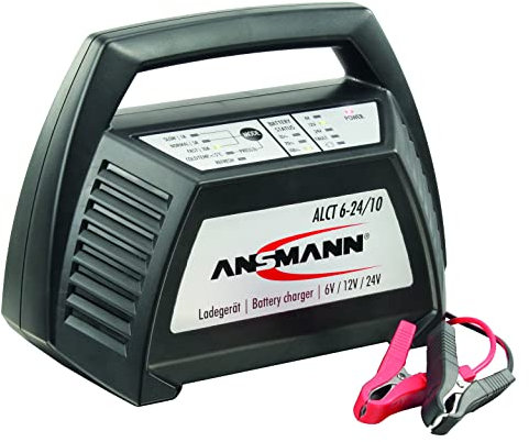 Ansmann ALCT-6-24/10 Batterie Multi-Ladegerät 6V/12V/24V 10A