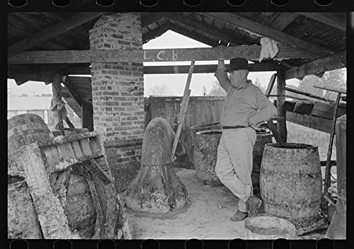 HistoricalFindings Photo: Turpentine Still,State Line,Mississippi,MS,FSA,Farm Security Administration,2