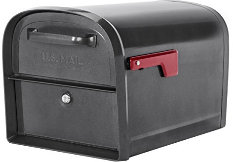 ARCHITECTURAL MAILBOXES 6300P-10 Locking Parcel Mailbox, Pewter, XL