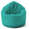Lumaland Sitzsack Drops: runder Sitzsack (300 L) mit 2-in-1-Funktion für bequemes Sitzen & Liegen | Der Doppelagent für Relax-Momente in- & Outdoor I Mit anpassungsfähiger EPS-Füllung | Ø 120 x 75 cm