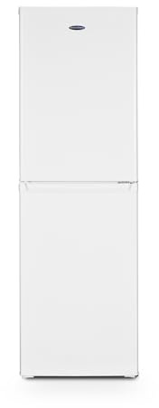 ICE KING IK1750EW Freestanding Fridge Freezer, 50/50 Split, 252L Capacity, White, Reversible Door, Energy Efficient, Quiet Operation – Ideal for Kitchen or Utility Room
