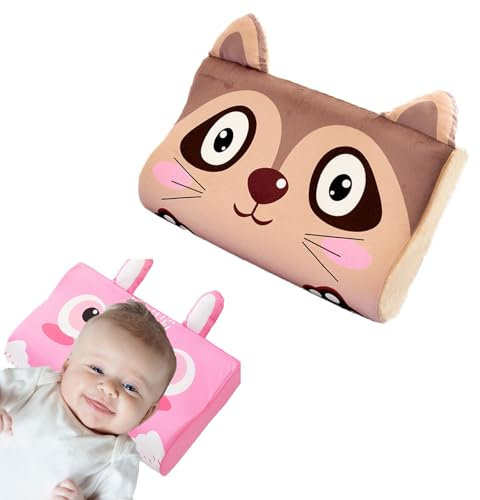 Einzigartige Tiere Schlummerkissen Kinder,Kinder Kissen Memory Schaum Kinderkopfkissen,Eisseide-Kopfkissen Atmungsaktiv Und Hautfreundlich,Schlummer Otter Kissen (Erdhörnchen)