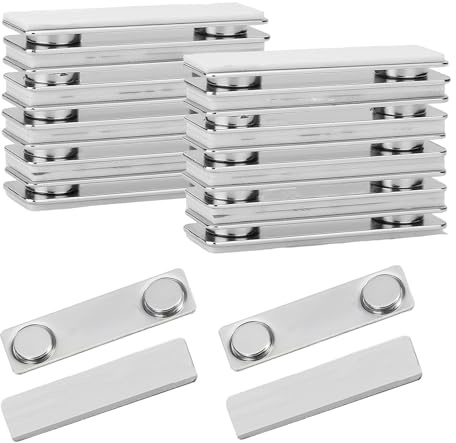 CHAOTEMAI 14 Paia Magneti Neodimio Magneti Adesivi Rettangolari Calamite Potenti Rimovibili Magnete Potente Strisce Magnetiche per Appendere Quadri per Fissare Badge Targhette Identificative