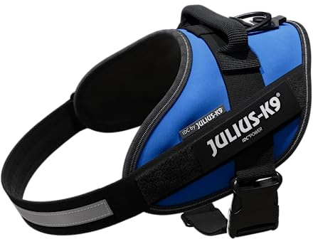 Julius-K9, 16IDC-B-0, IDC Powerharness, dog harness, Size: 0, Blue