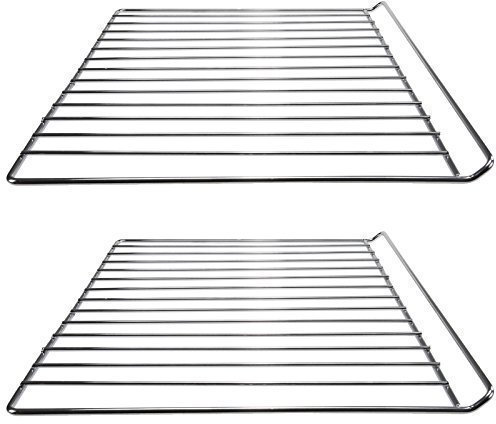 First4Spares 2 x Chrome Oven Wire Shelves for Cata/Cooke & Lewis/Universal Cookers (33 x 42cm)
