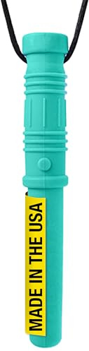 ARK Bite Saber Chew Necklace, XT, Firm, Teal | Chew for Sensory Kids and Adults, Oral Fidget for Autism, ADHD, SPD, Anxiety, Medical-Grade