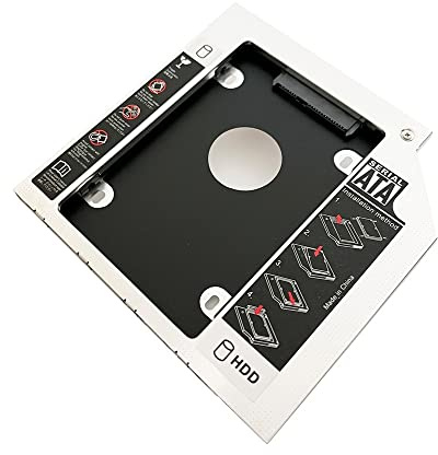 DY-tech 2nd Hard Drive Frame HDD SSD Optical Bay Caddy Frame Tray for HP ProBook 655 650 645 640 G1 G2