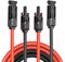 Solarkabel 6mm2,Solarkabel Verlängerung 8m, Solarkabel Verlängerungskabel,Photovoltaik Solarkabel,Verbindungskabel Solarstecker,IP68 wasserdichtem Stecker (10AWG/6mm² 8m)