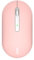 apm Colors 571174 - Mouse wireless silenzioso, modalità Bluetooth o ricevitore 2.4 GHz, 3 pulsanti, portatile, batteria inclusa, compatibile con PC/Telefono/Tablet/Windows/macOS/iPadOS/Android/Chrome,