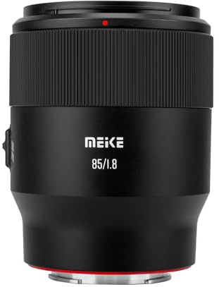 Meike 85mm F1.8 SE Mark II STM AF Full Frame Teleobiettivo medio con messa a fuoco automatica per ritratti, obiettivo a focale fissa compatibile con fotocamere mirrorless Sony E Mount A7 A7R A7IV A7R