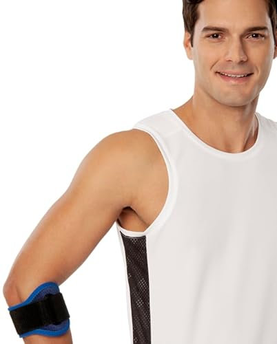 Bendaggio per epicondilite (Blu, UNIVERSALE)