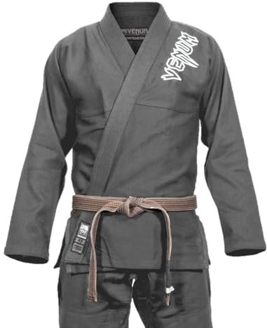Venum Contender 2.0 Kimono Jiu-Jitsu brasilianisch A4 grau