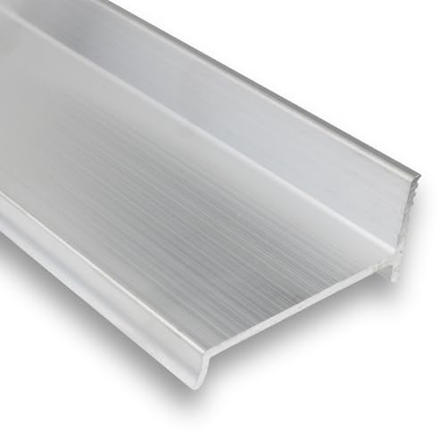 Melina24 Wetterschenkel Wasserschenkel Wassabweiser ALU L= 150 cm Tiefe 5 cm