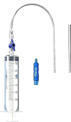 XBERSTAR Tubeless Tire Sealant Injector Bike Tubeless Tyre Oil Sealant Injector Syringe Tool Bicycle Tire Filling