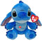 TY Disney Beanies Stitch Plüschtier - Weicher Teddy für Kinder und Babys - Kuscheliges Sammler-Stofftier, Blue