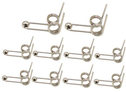 Yunmeryker Lot de 10 Fils Métalliques de Rechange, Diamètre : 1,2 mm, pour Fer à Lisser, Bigoudis et Boucleur électrique, 24mm