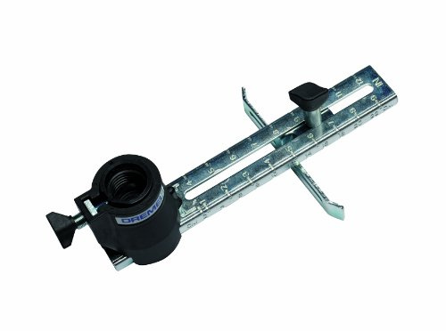 Dremel 678 Kreis- und Parallelschneider, Aufsatz für Multifunktionswerkzeug, Verstellbar, für Fräsen und Schneiden in Gipsplatten, Holz und Laminat