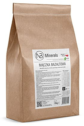 NB Minerals Basaltmehl Urgesteinsmehl Basalt Powder Vulkanstaub Mineraldünger Dünger 10kg