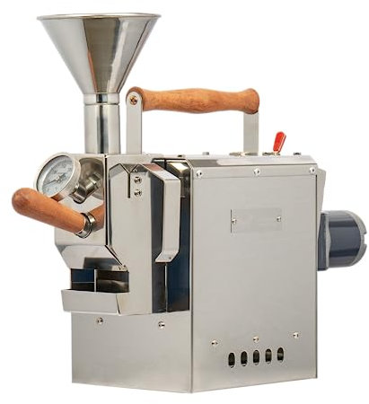 KALDI Wide Home Coffee Gas Roaster - 300g Capacity with Full Package Accessories. Gas Burner Required, No thermocouples Supported.