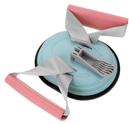 SKISUNO Bauch Zubehör Zur Körperdehnung Ab Radrolle Situp-bar Doppelseitige Kernschieber Ab-trainingsgeräte Ab Maschine Schieberegler Zum Trainieren Taillendrehscheibe Ab Bord Eisen